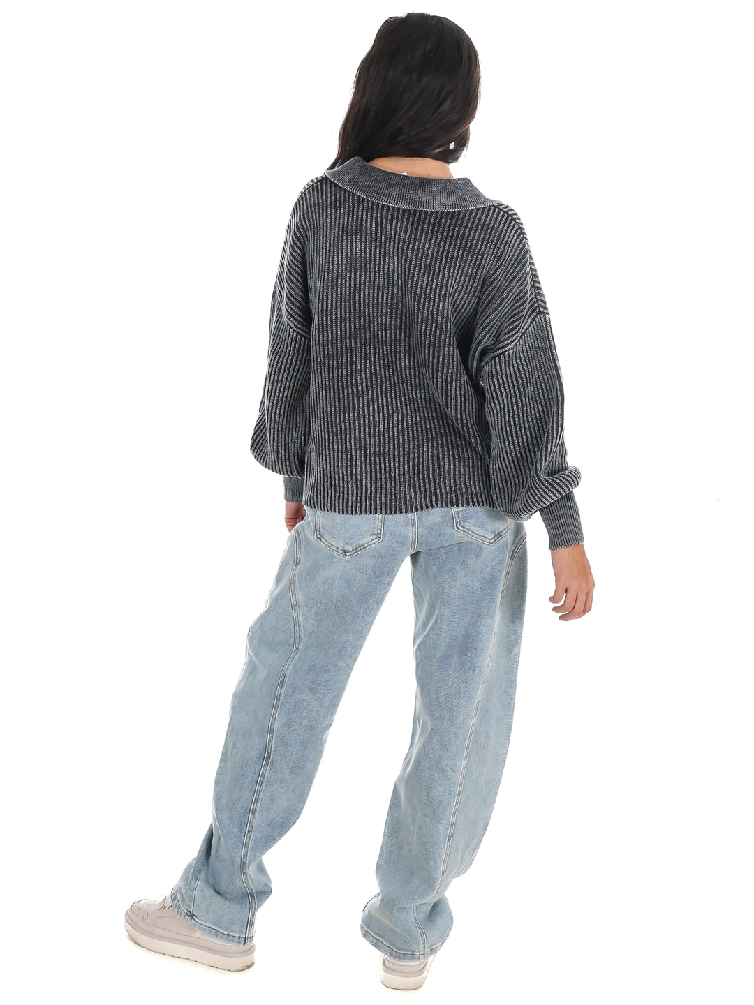 Always on Point Collared Sweater