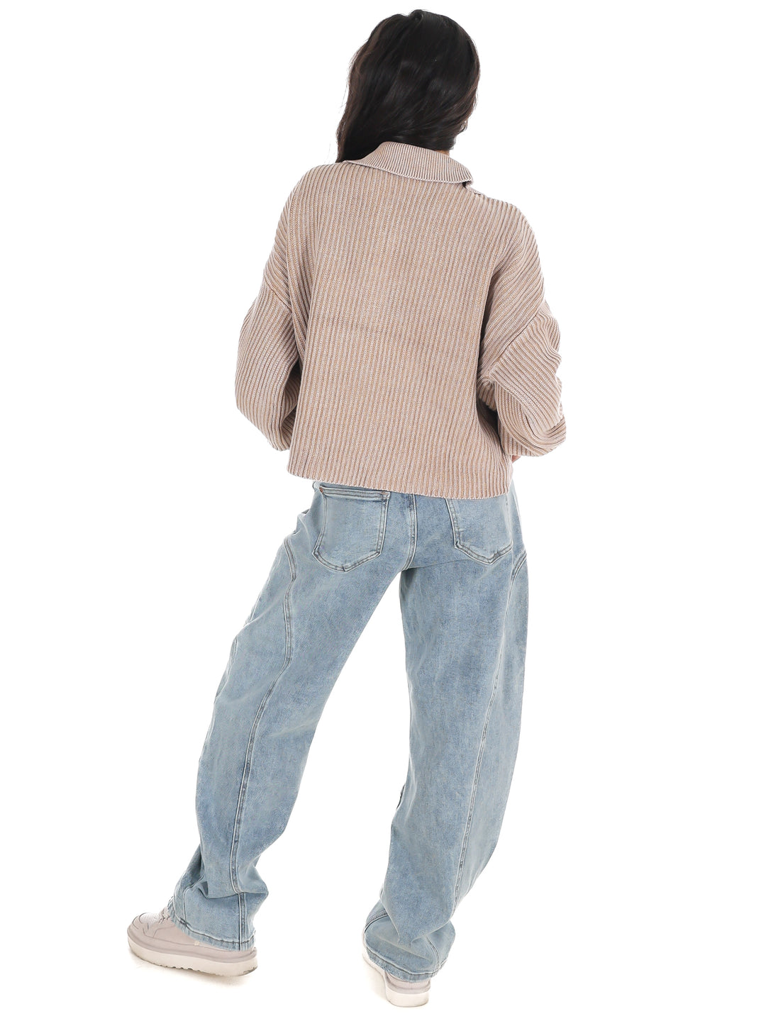 Always on Point Collared Sweater