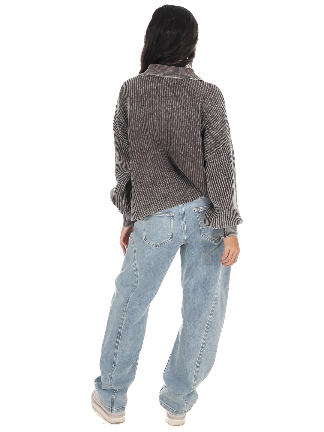 Always on Point Collared Sweater