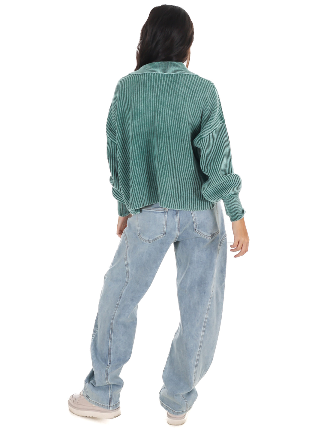 Always on Point Collared Sweater