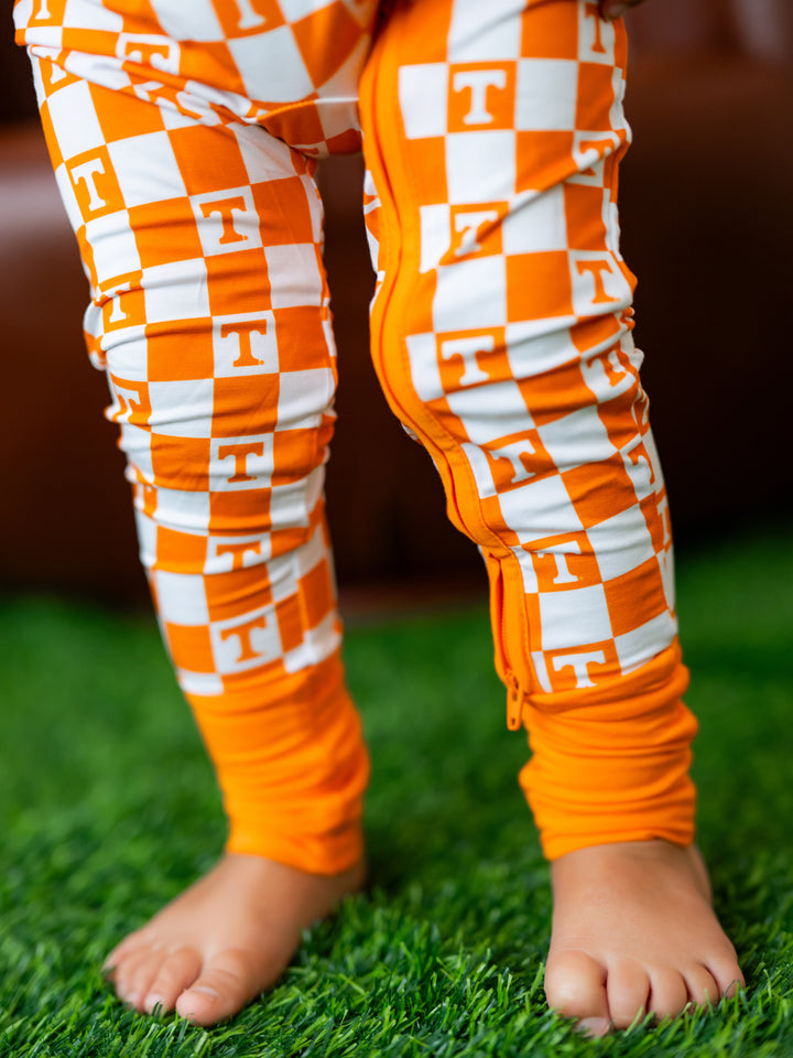 Little Vols Checkerboard Zippy