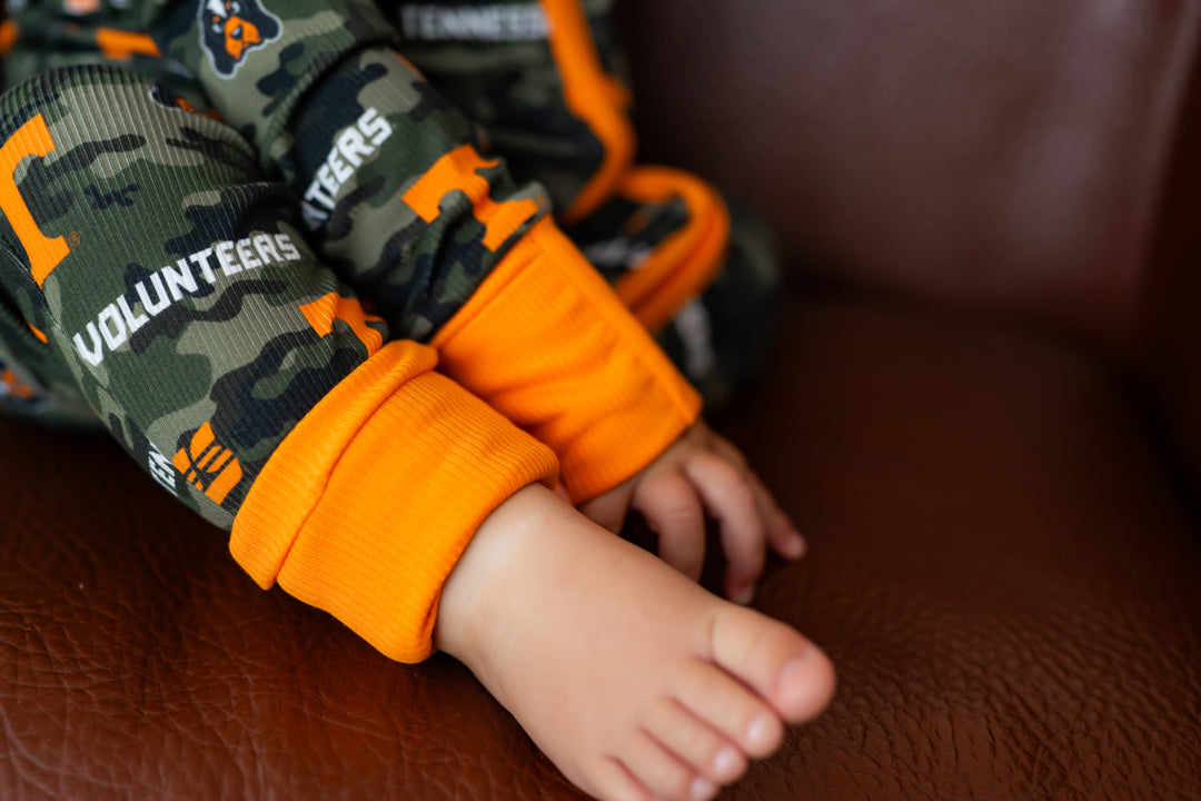 Big Orange Camo Zippy