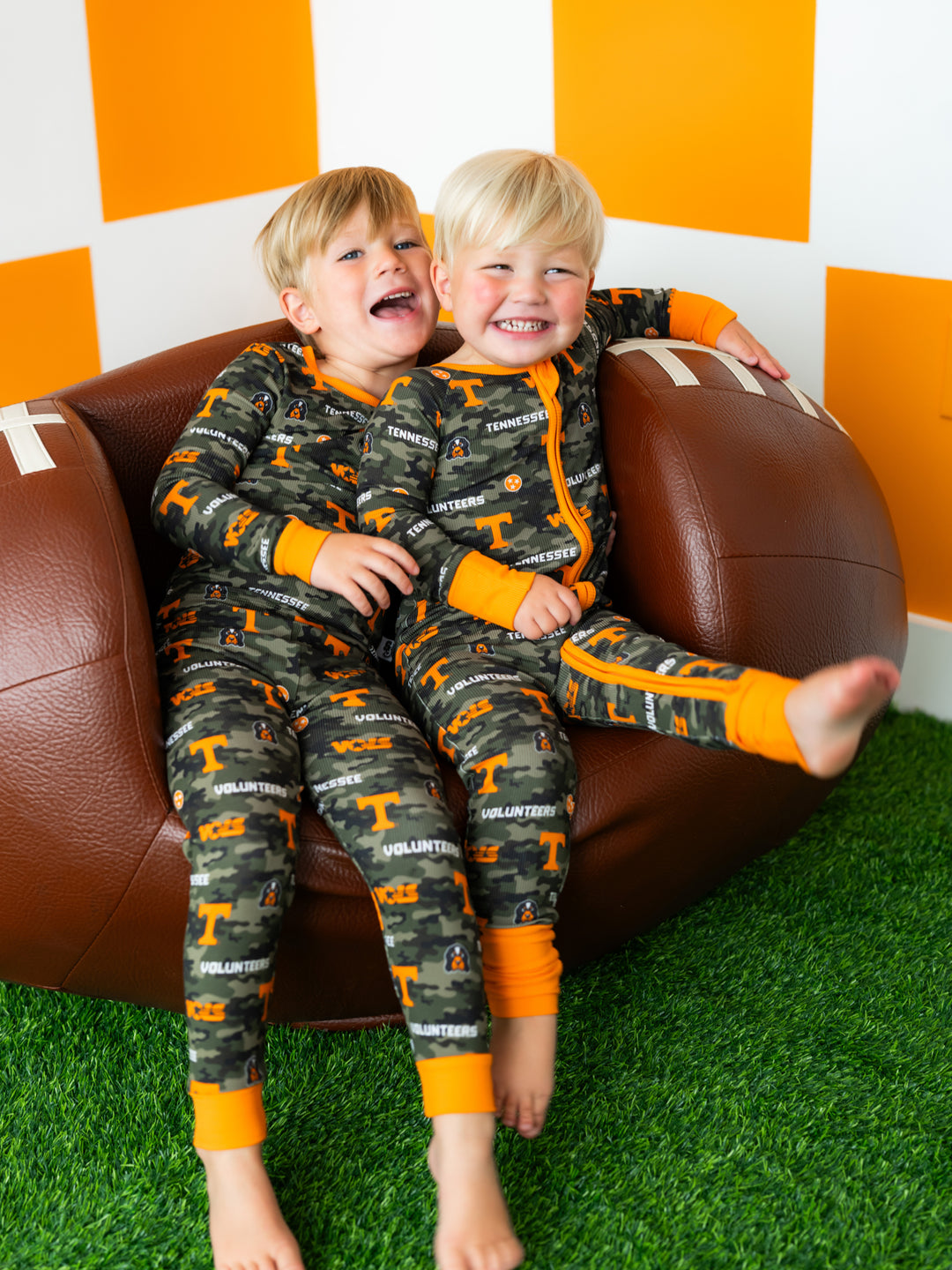 Big Orange Camo Zippy