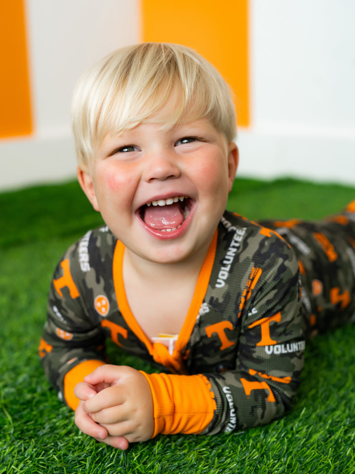 Big Orange Camo Zippy