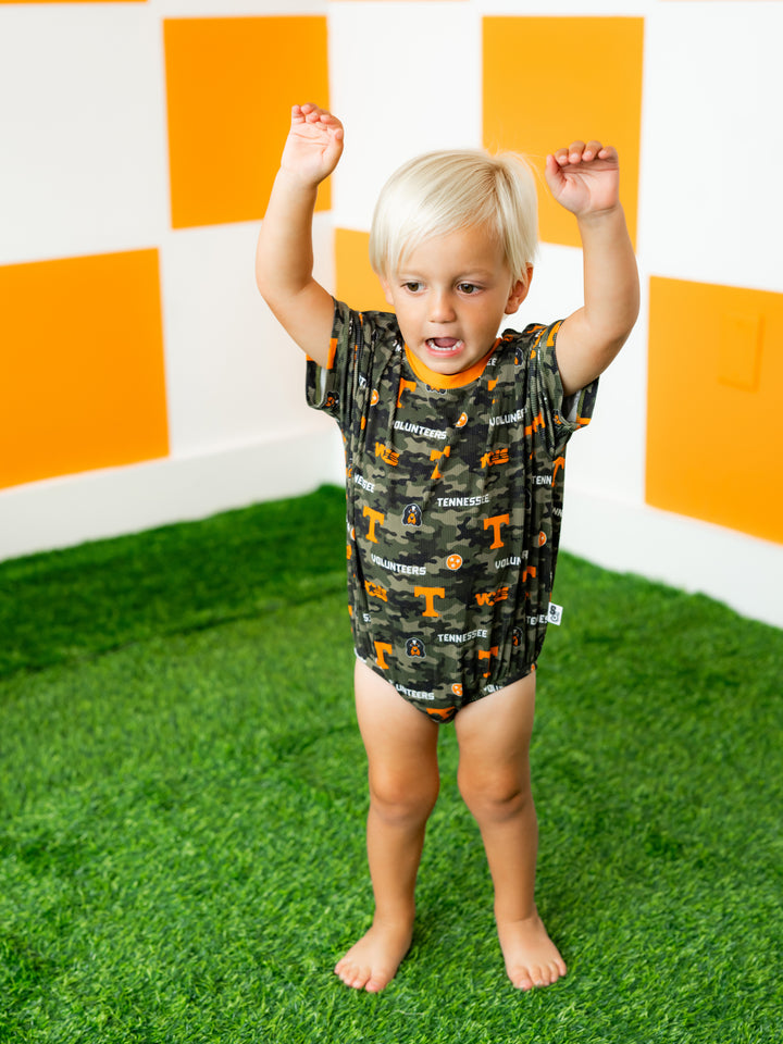 Big Orange Camo T-Shirt Bubble