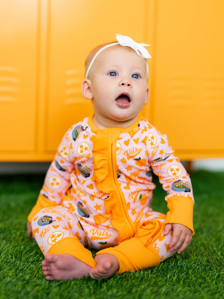 Vols Vibes Ruffle Zippy