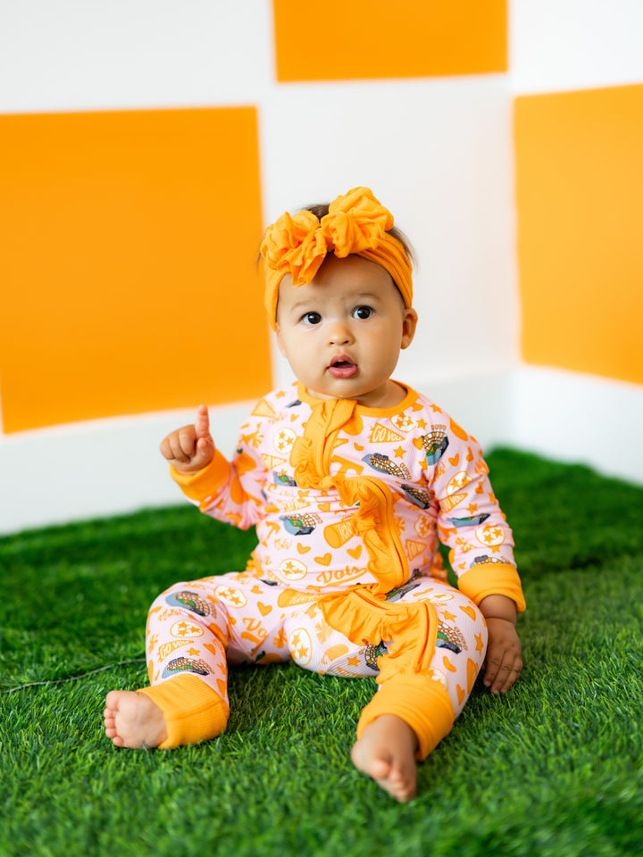 Vols Vibes Ruffle Zippy