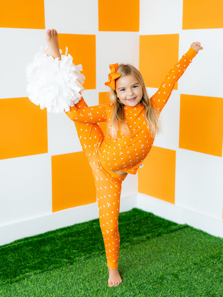 Polka Dot Power T Pajama Set