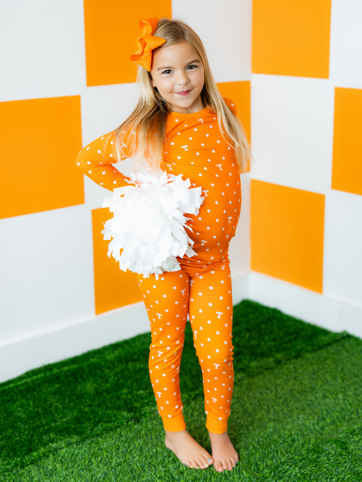 Polka Dot Power T Pajama Set