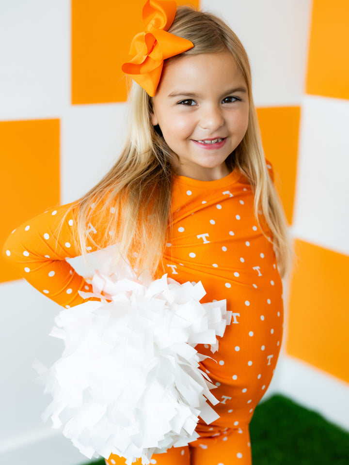 Polka Dot Power T Pajama Set