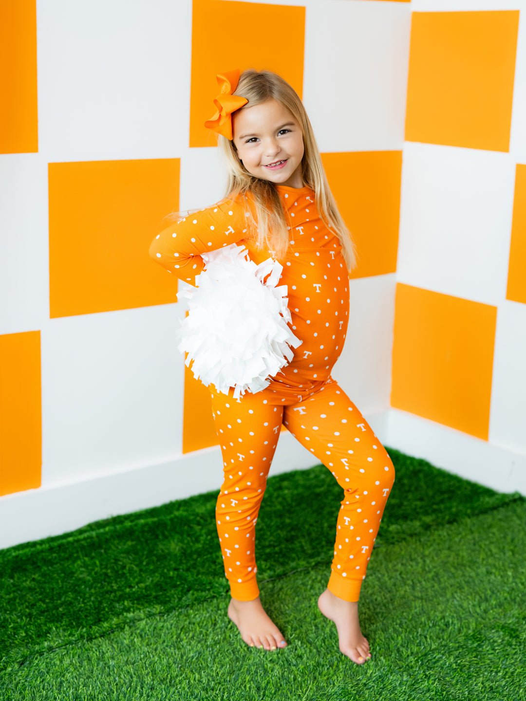 Polka Dot Power T Pajama Set