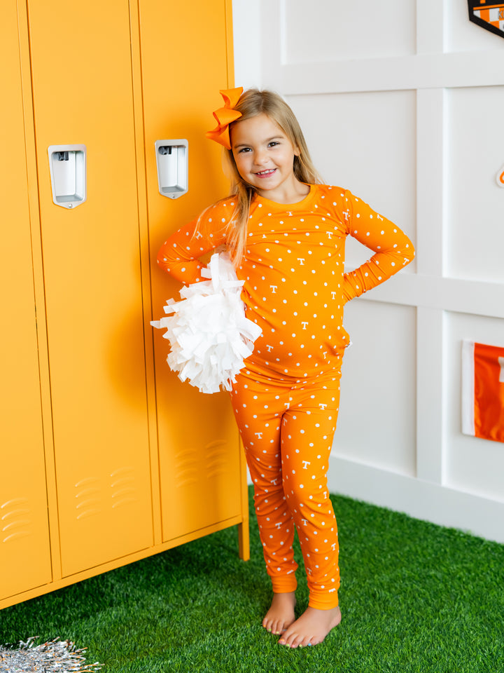 Polka Dot Power T Pajama Set