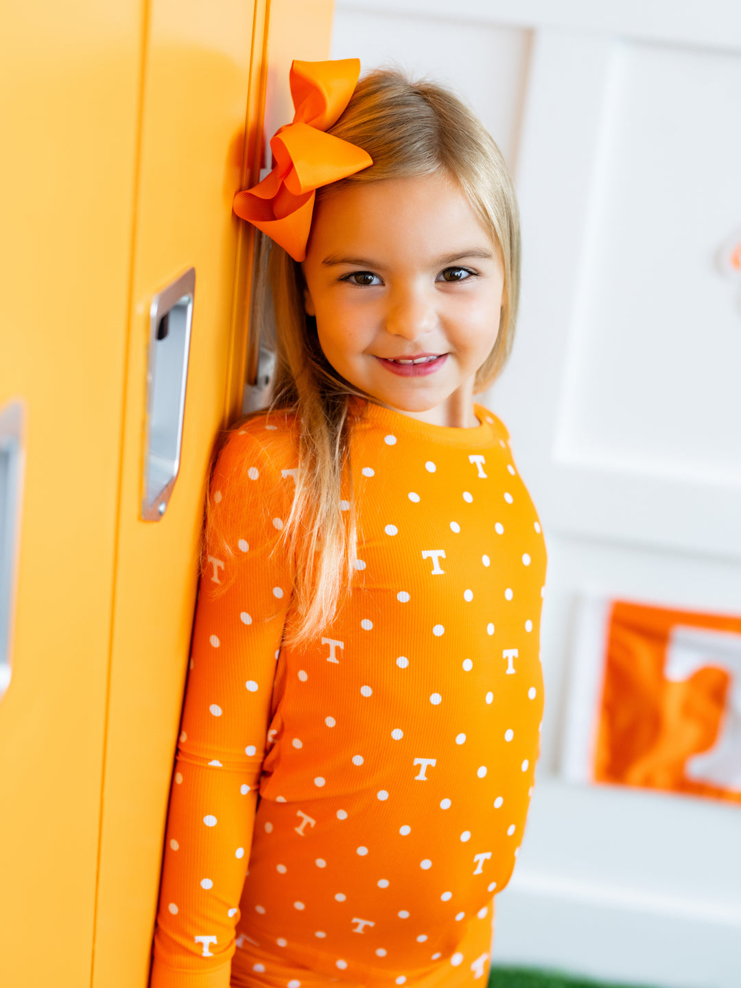 Polka Dot Power T Pajama Set