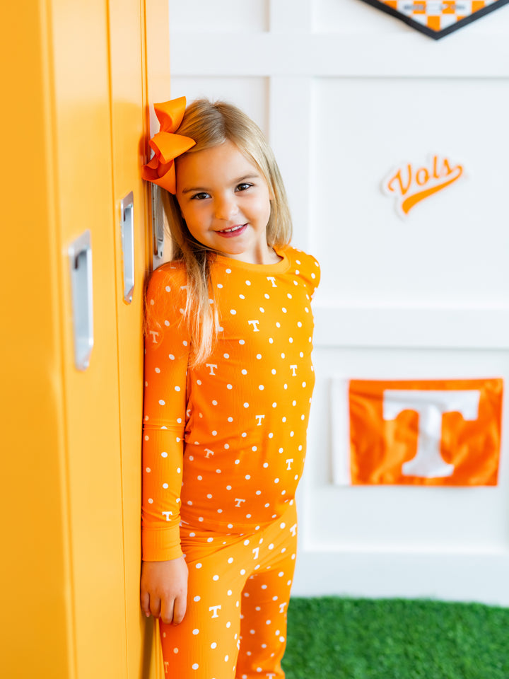 Polka Dot Power T Pajama Set