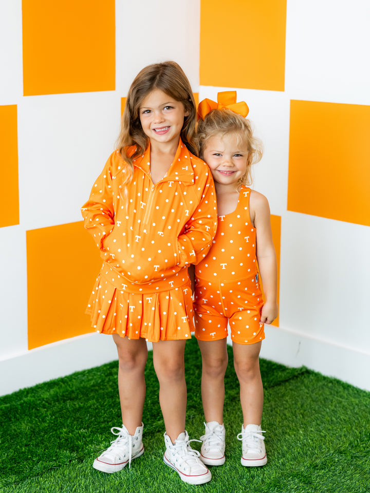 Polka Dot Power T Unitard