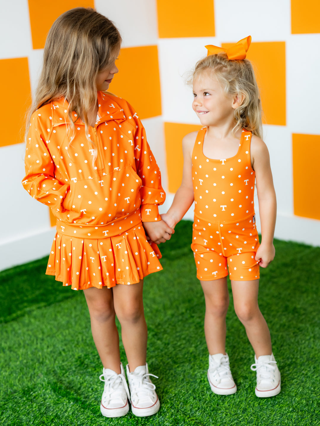 Polka Dot Power T Unitard