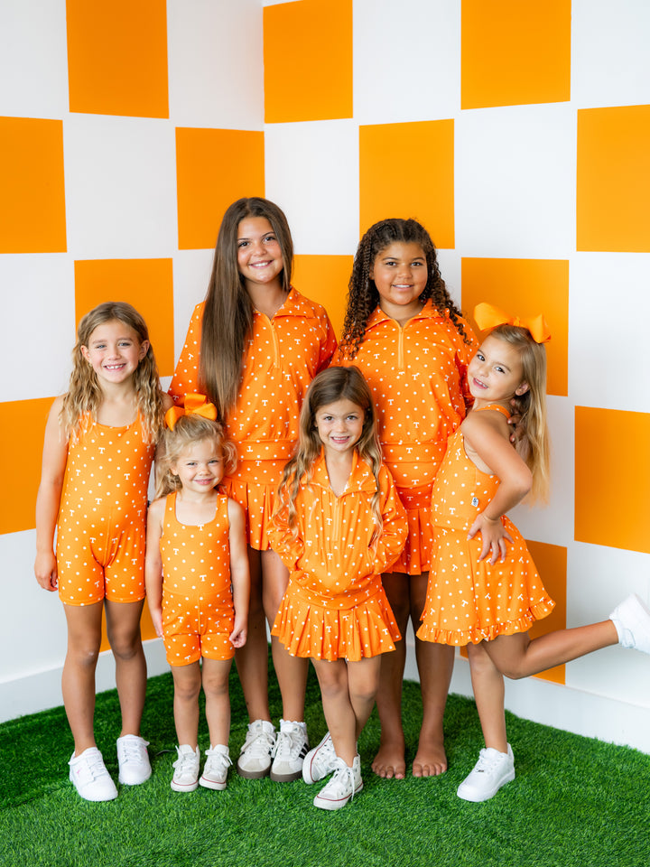 Polka Dot Power T Unitard