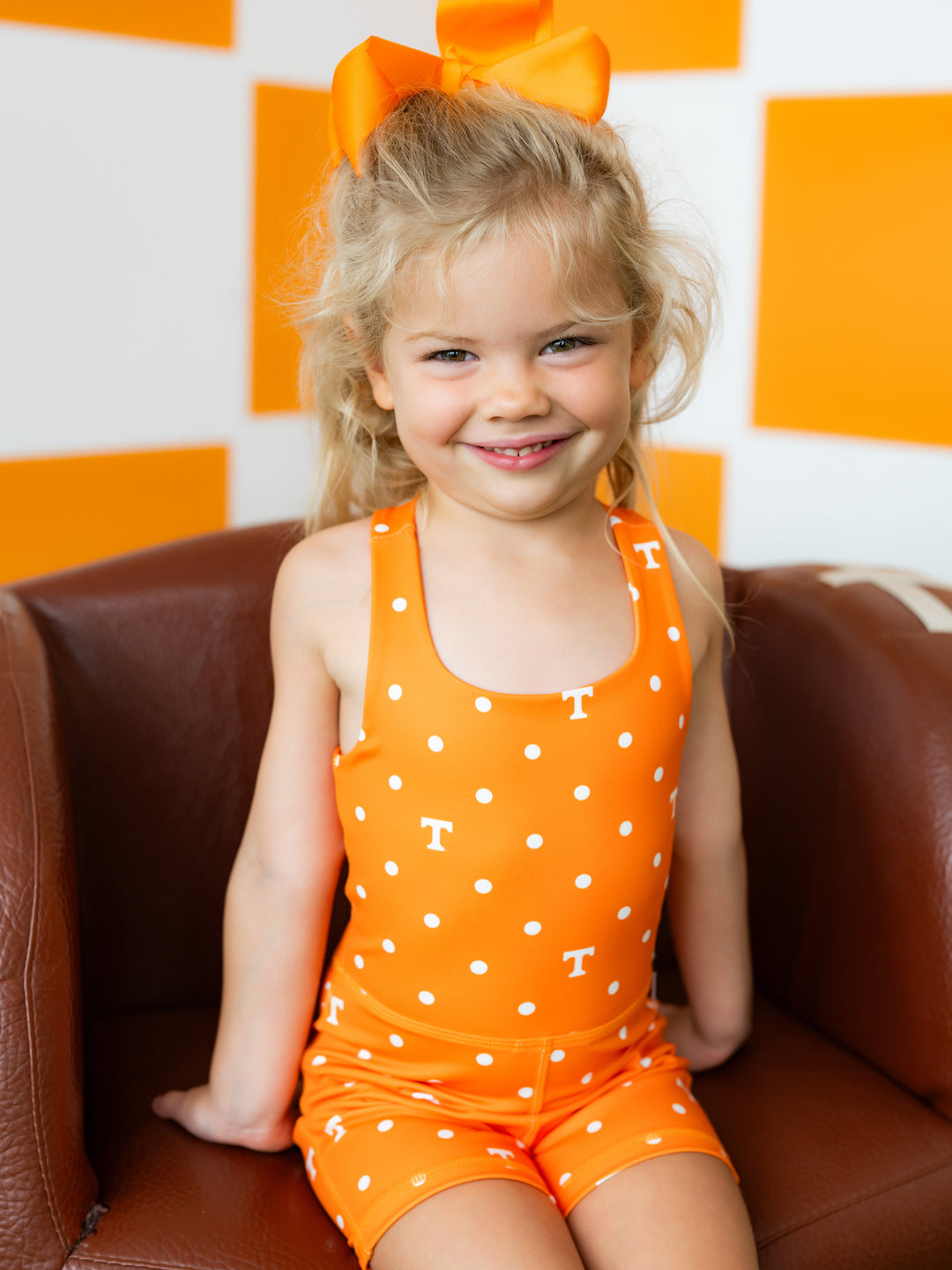 Polka Dot Power T Unitard