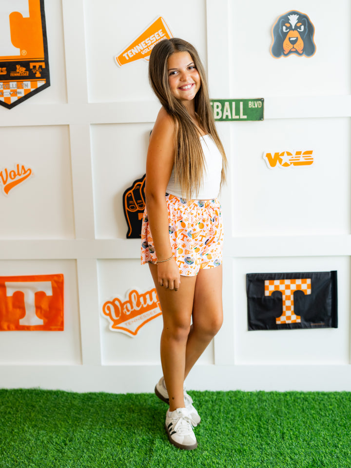 Vols Vibes Flutter Shorts