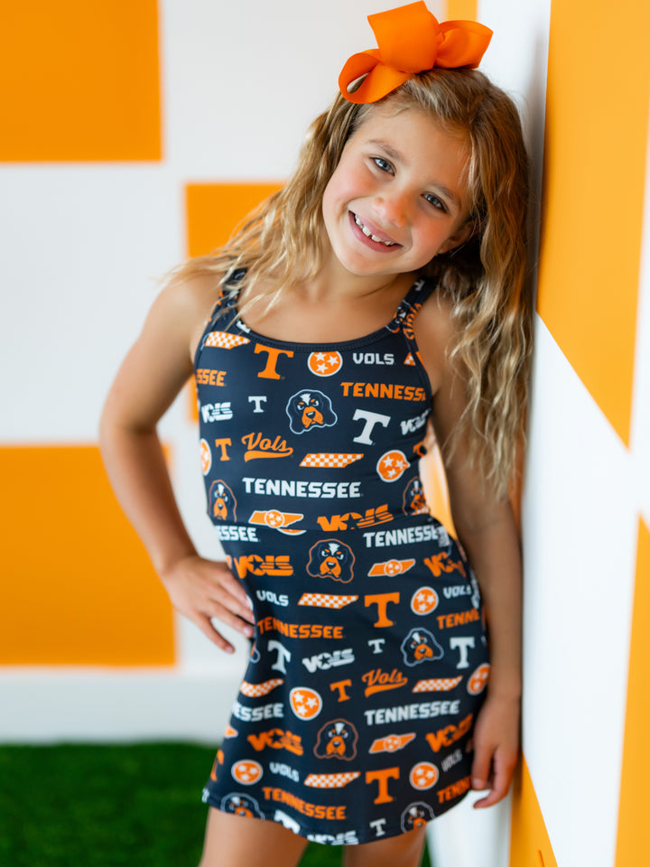 Dark Mode Vols Cami Play Dress