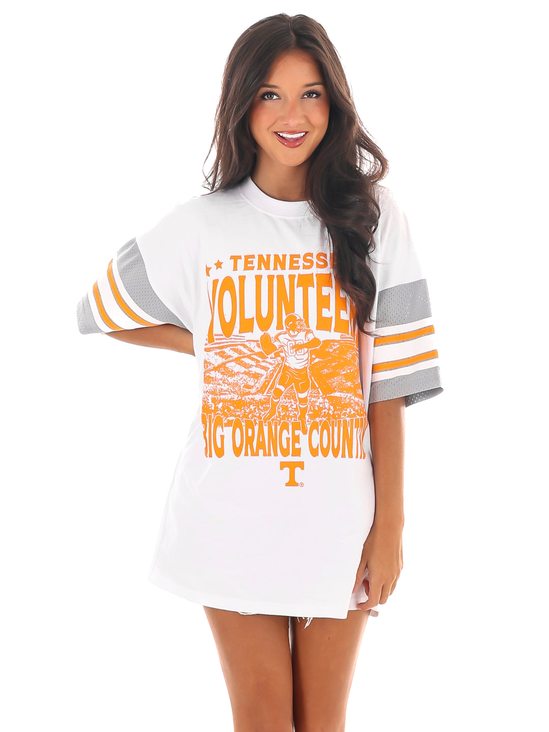 Tennessee Sports Stripe Raglan Tee