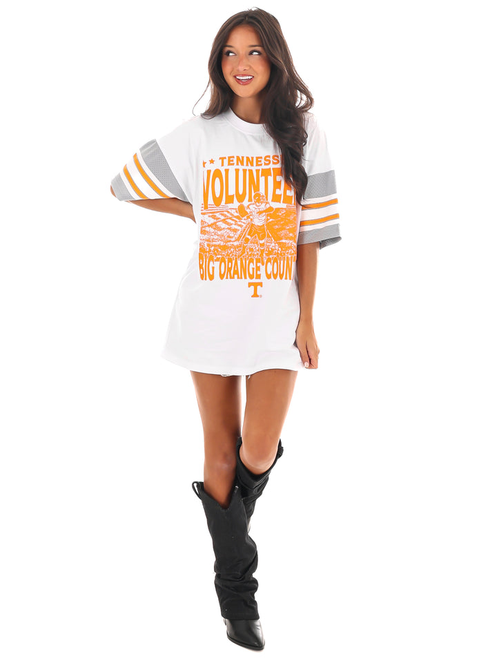 Tennessee Sports Stripe Raglan Tee