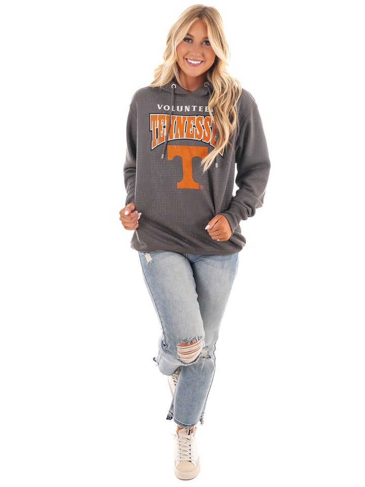 Tennessee Volunteers All-Over Rhinestone Sparkle Hoodie