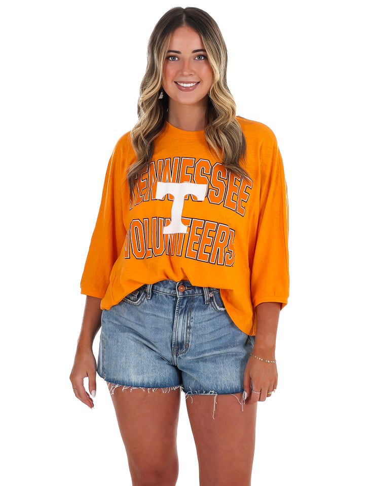 Tennessee Volunteers Dolman Slub Top