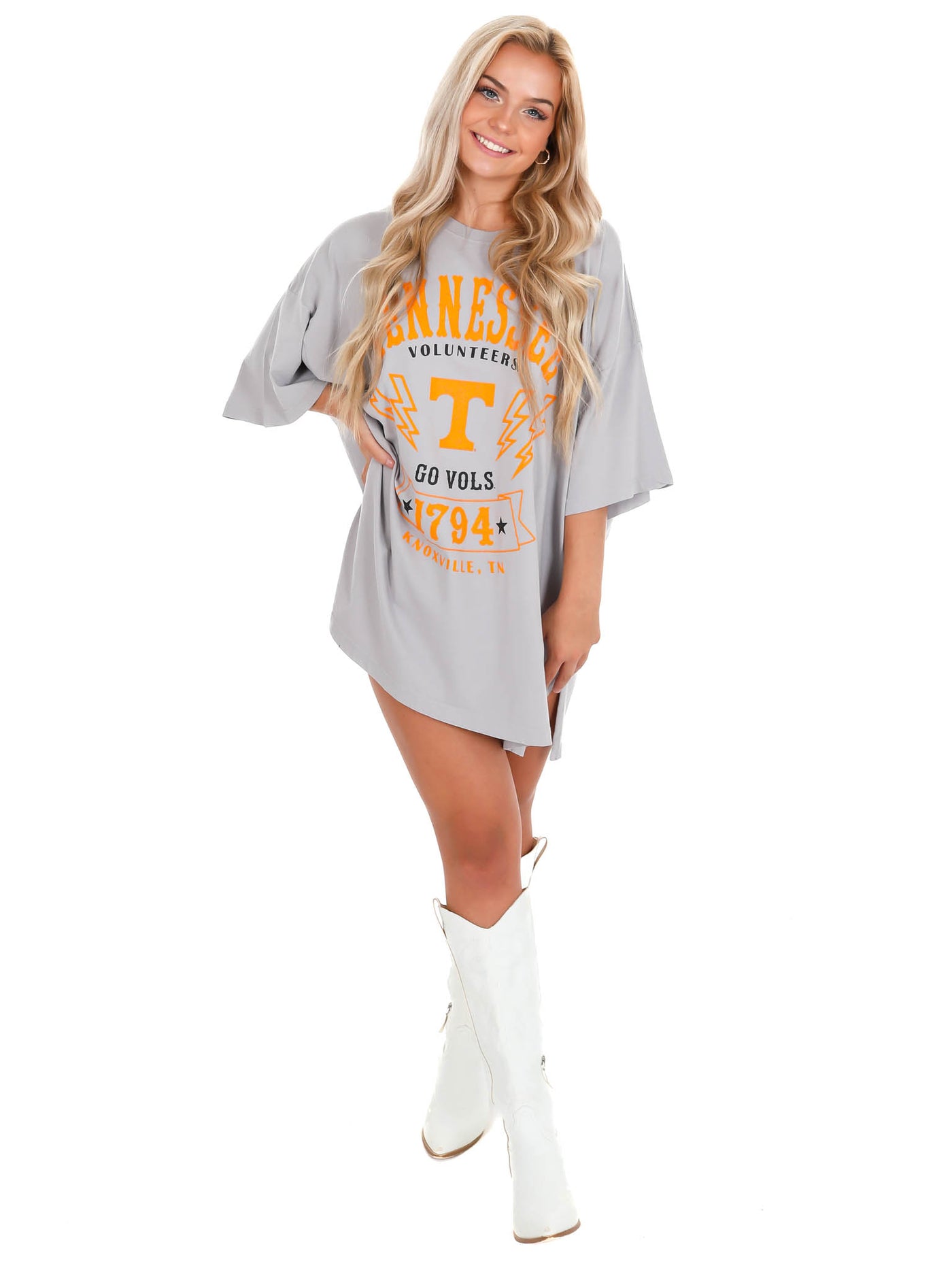 Tennessee Silver Citrus Park Oversized Tee