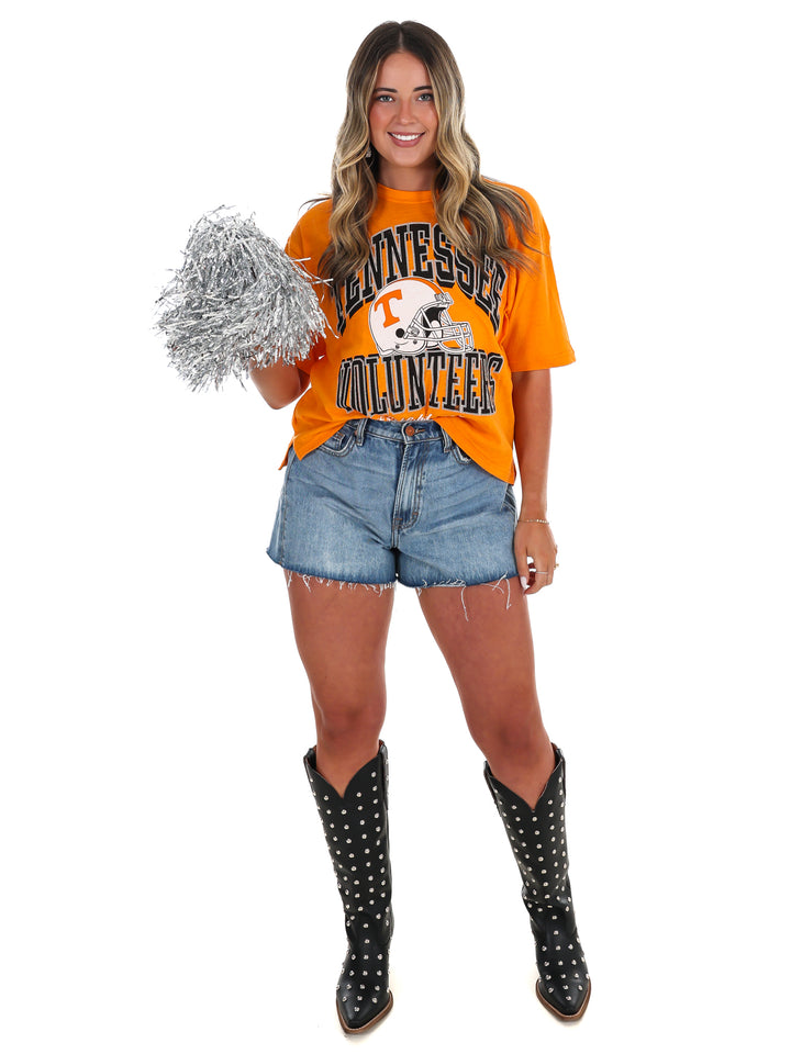 Tennessee Volunteers Helmet Waist Length Top