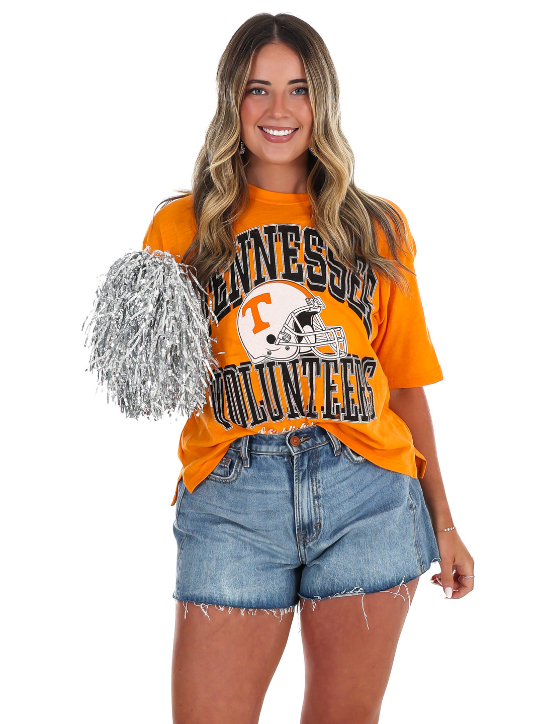 Tennessee Volunteers Helmet Waist Length Top