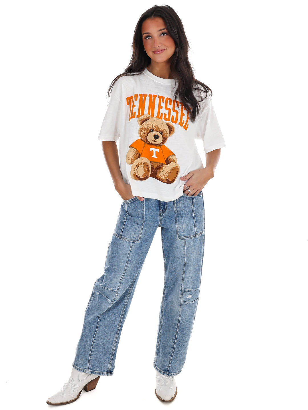 Tennessee Teddy Waist Length Tee