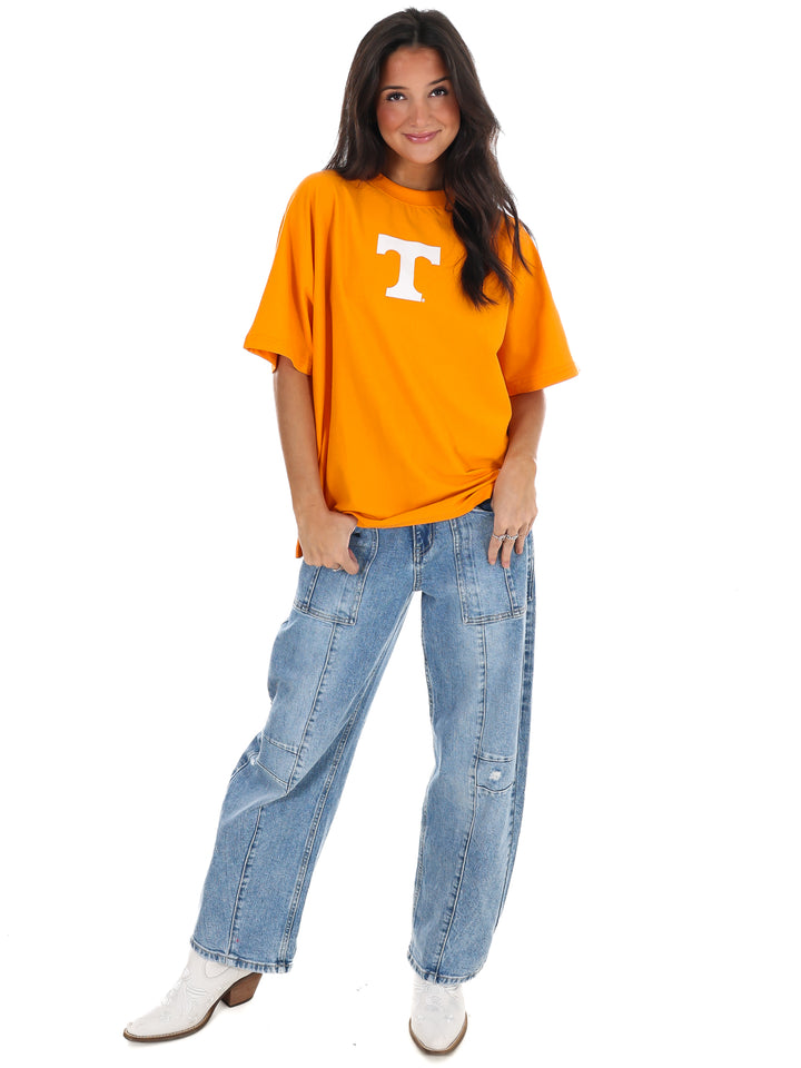 Script Tennessee Back Oversized Tee