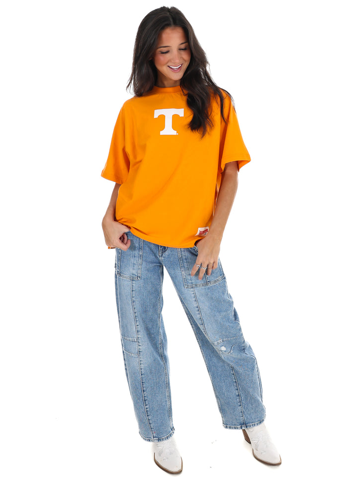 Script Tennessee Back Oversized Tee