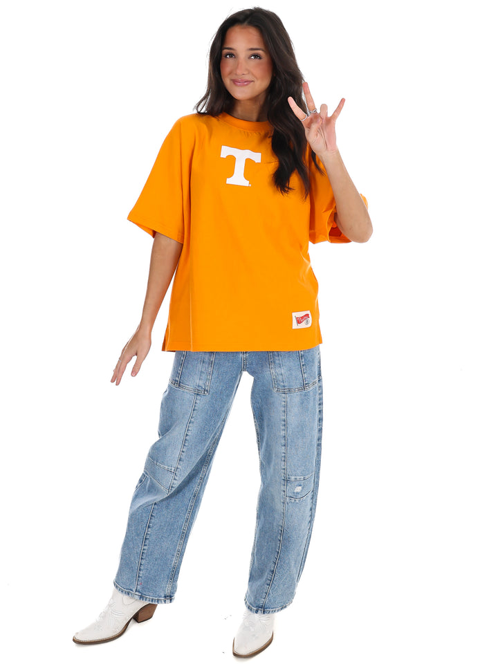 Script Tennessee Back Oversized Tee