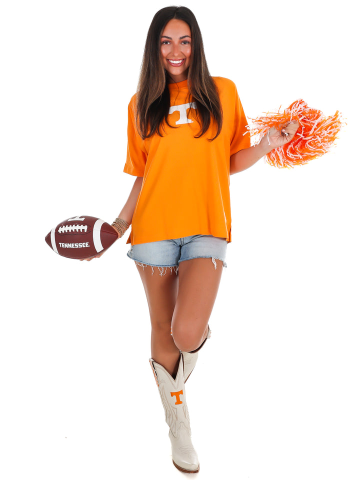 Script Tennessee Back Oversized Tee