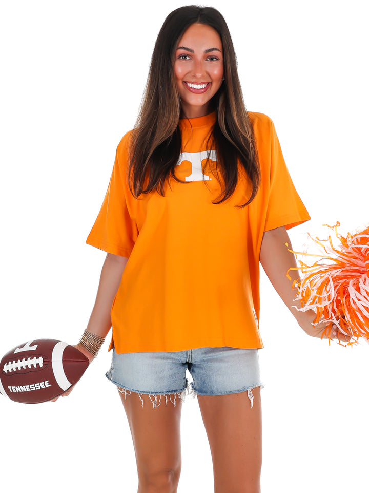 Script Tennessee Back Oversized Tee