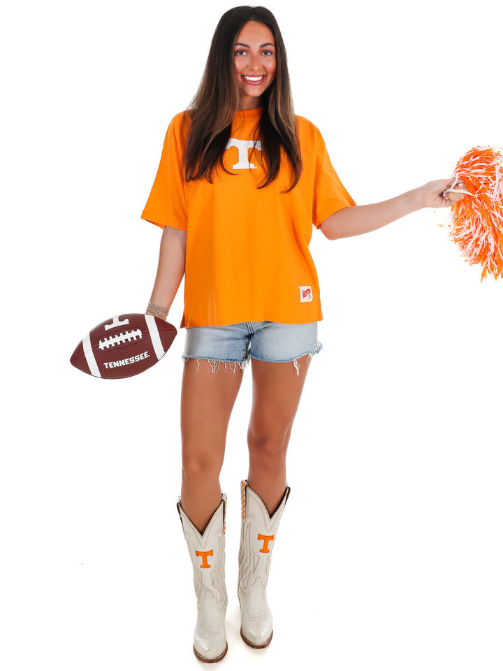 Script Tennessee Back Oversized Tee