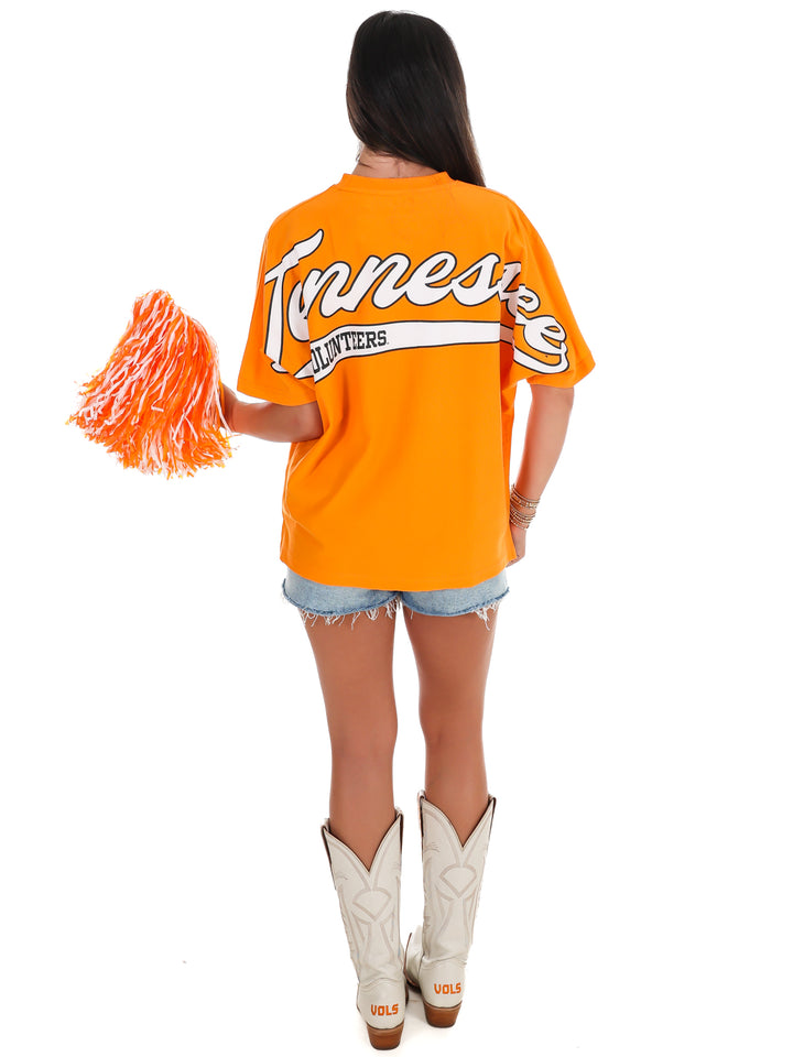 Script Tennessee Back Oversized Tee