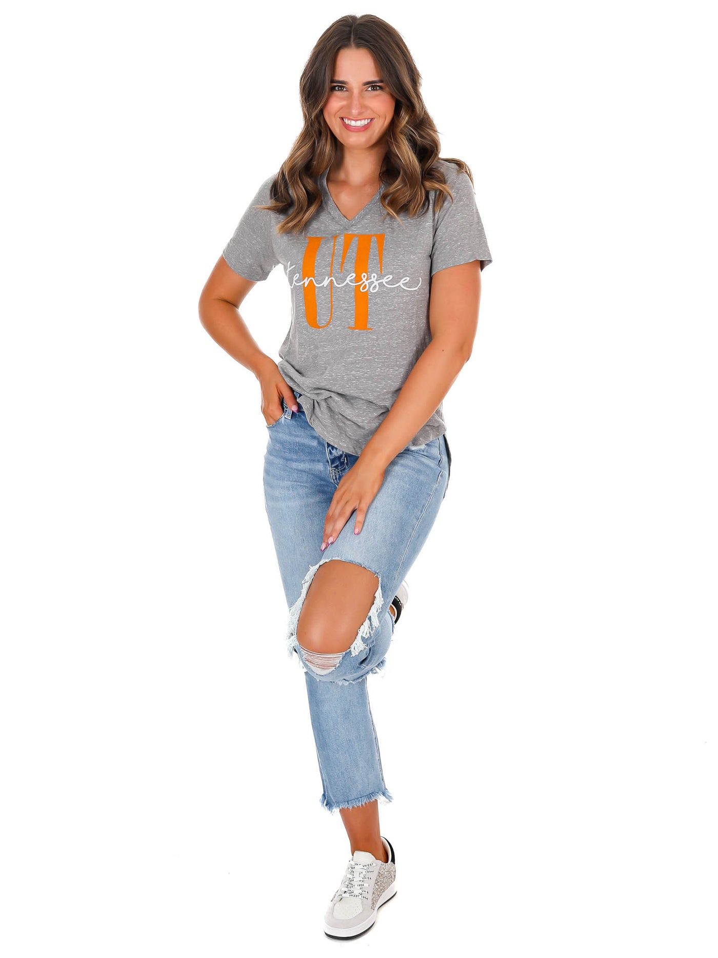 Tennessee Coral Rounded Bottom Top