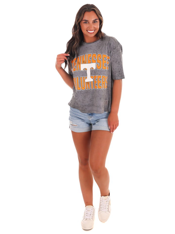 Tennessee Volunteers Power T Crop Top