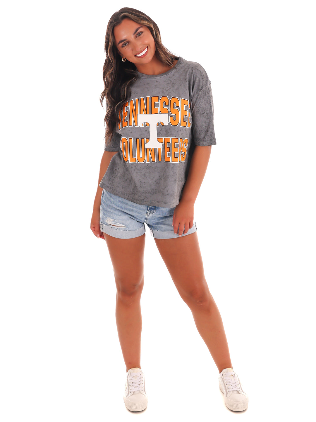 Tennessee Volunteers Power T Crop Top