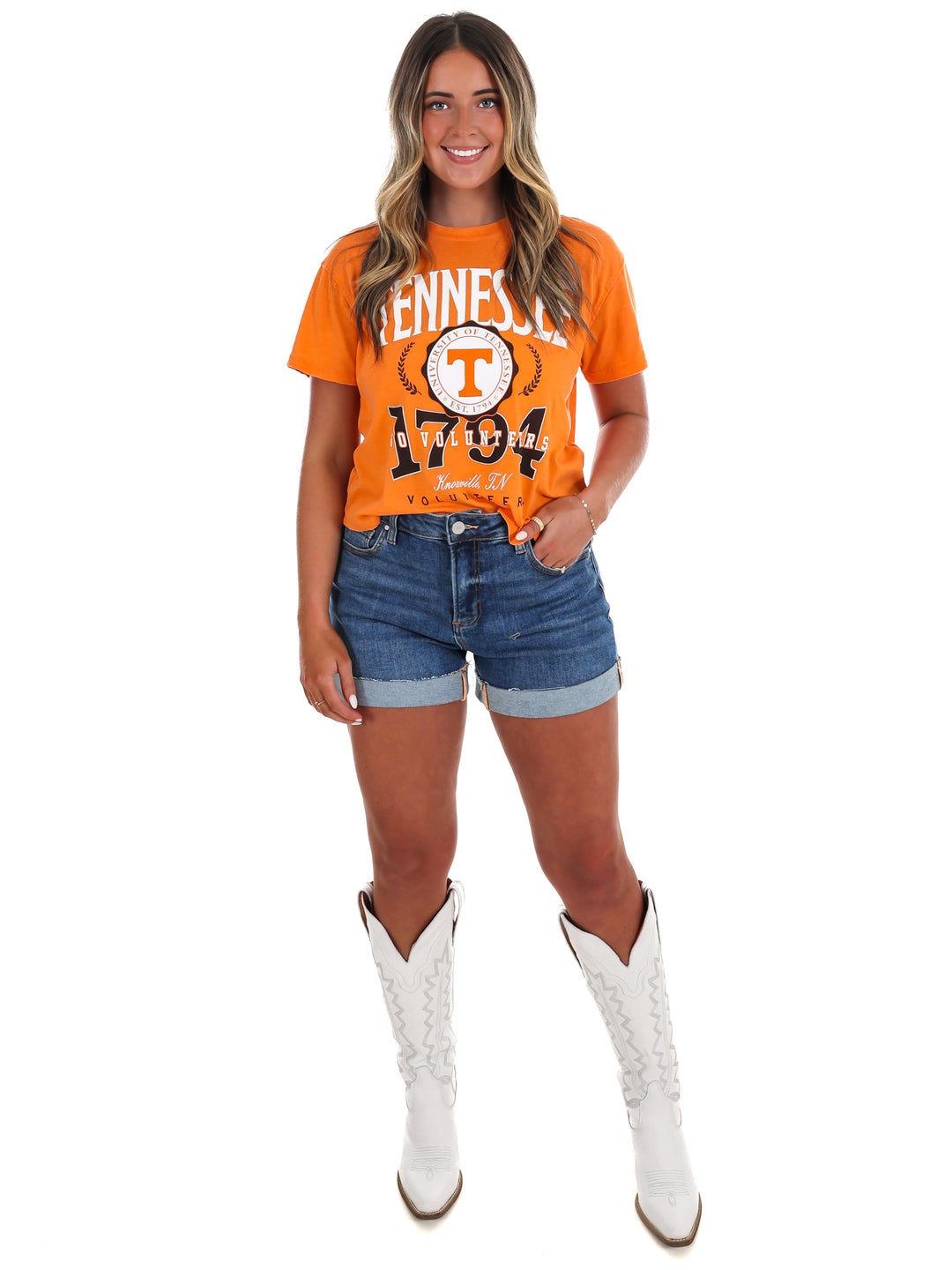 Tennessee 1794 Vintage Waist Length Tee