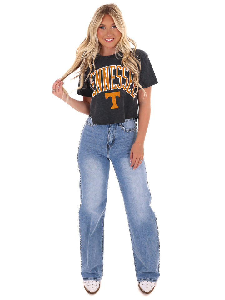 Power T Tennessee Crop Top