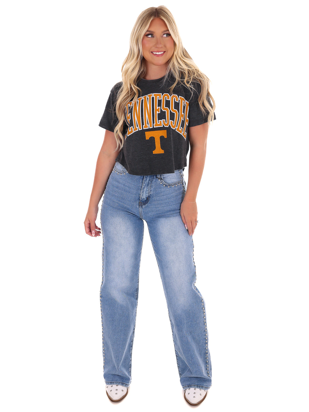 Power T Tennessee Crop Top