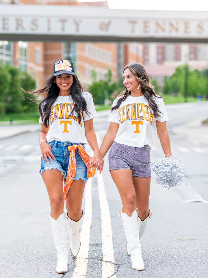 Power T Tennessee Crop Top