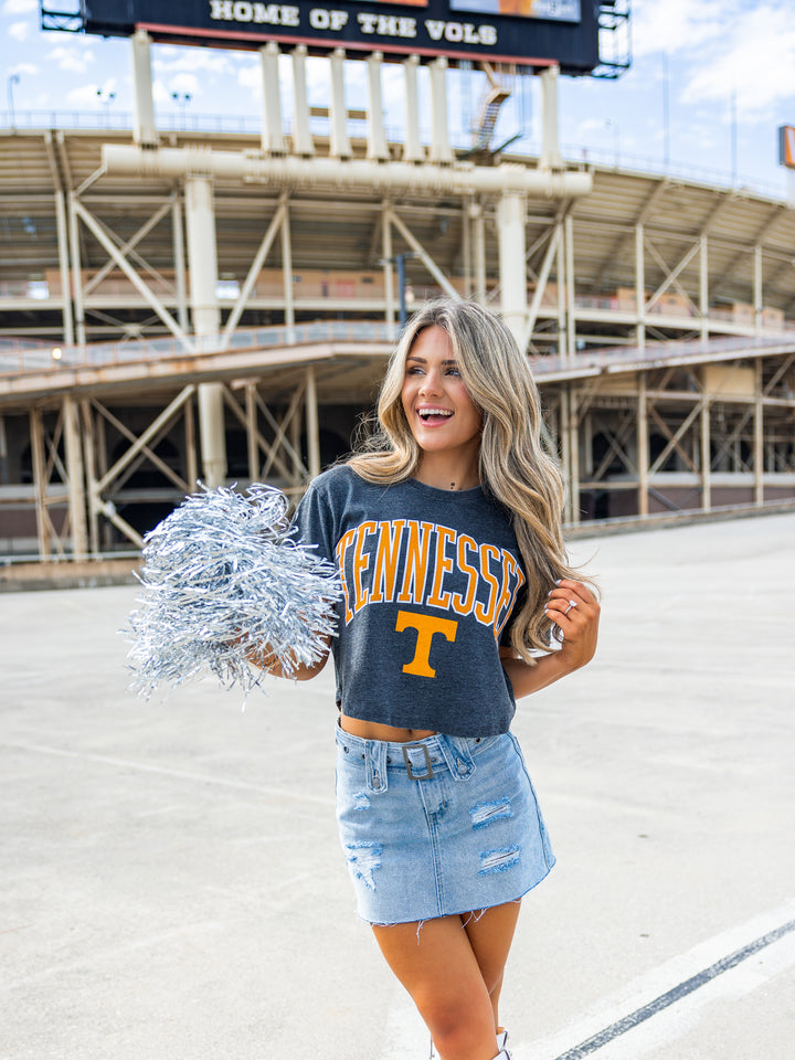 Power T Tennessee Crop Top