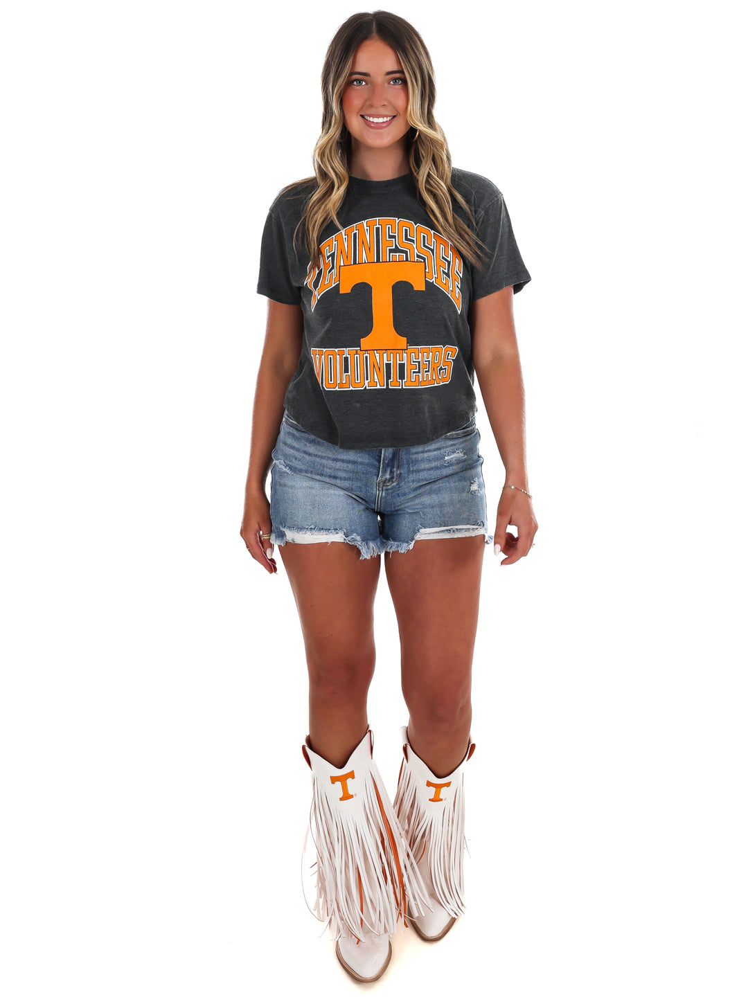 Tennessee Crewneck Waist Length Tee