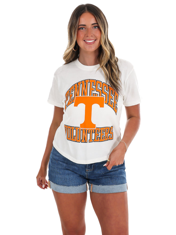 Tennessee Crewneck Waist Length Tee