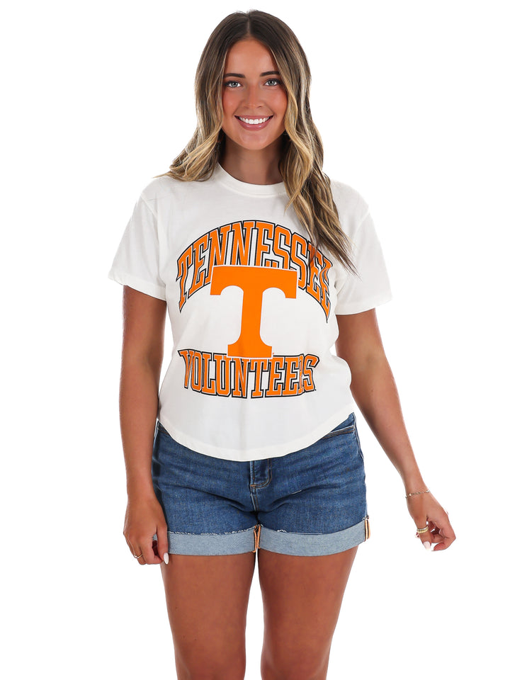 Tennessee Crewneck Waist Length Tee